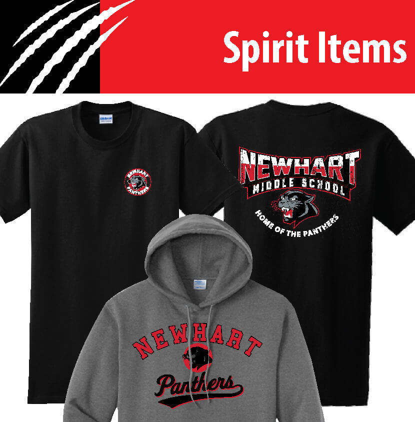 Spirit Items Newhart PTA